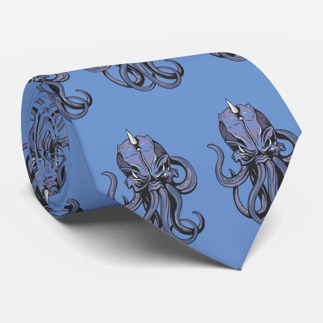 Oktopus Octopus Tie (Rolled)
