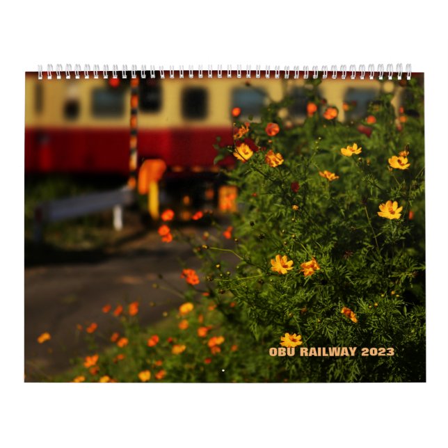 Okutake Railway Calendar 2023 (Cover)