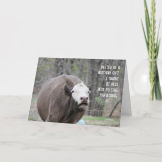 Ol' Bess Birthday Card