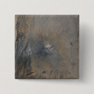 Ol Doinyo Langai in Tanzania 15 Cm Square Badge