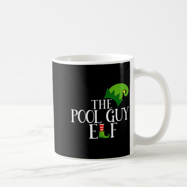 Ol Guy Elf Matching Family Group Christmas Party P Coffee Mug (Right)