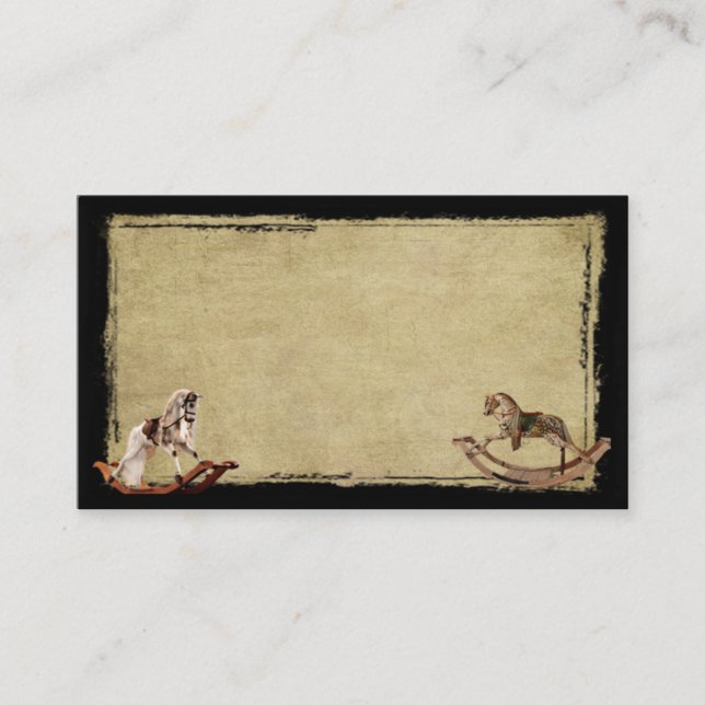 Ol' Rocking Horses - Prim Biz Cards (Front)