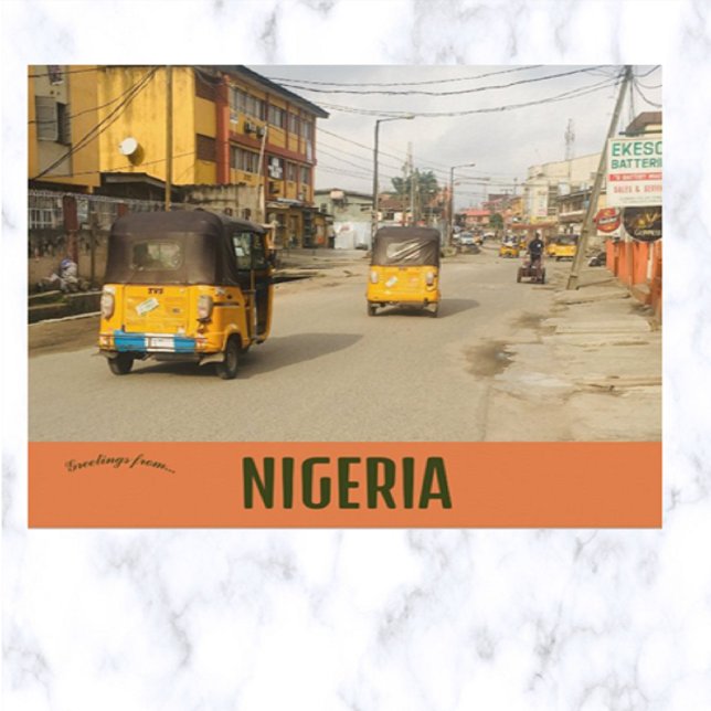 Oladosu St Ikeja Nigeria Postcard (Creator Uploaded)