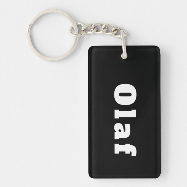 Olaf Key Ring (Front)