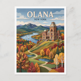 Olana State Historic Site Hudson New York Postcard