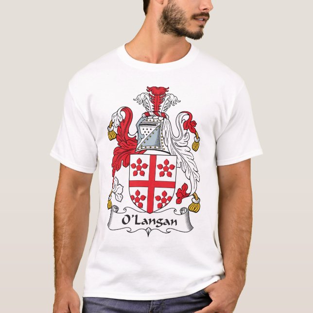 O'Langan Family Crest T-Shirt (Front)