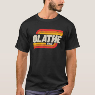 Olathe Kansas Ks City Vintage T-Shirt