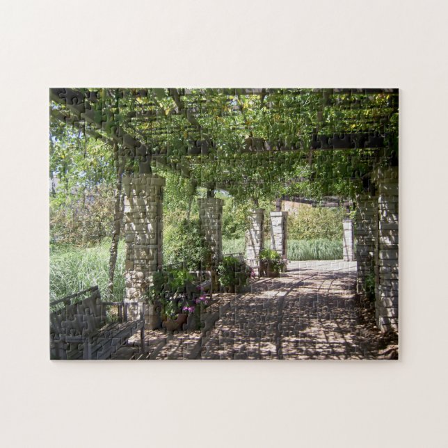 Olbrich Botanical Gardens Donor Arbor Jigsaw Puzzle (Horizontal)