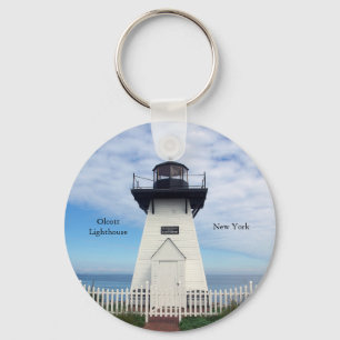 Olcott Lighthouse key chain