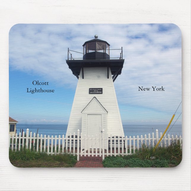 Olcott Lighthouse mousepad (Front)