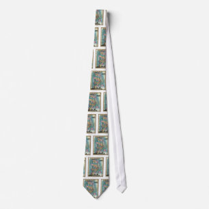 Old 1826 Alabama Map Tie