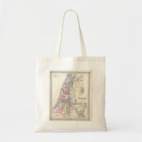 Old 1855 Historic State of Palestine Jerusalem