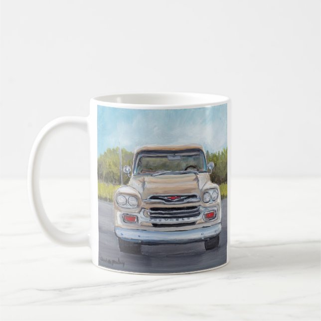 Old '58 Chevy Truck Art Mug (Left)