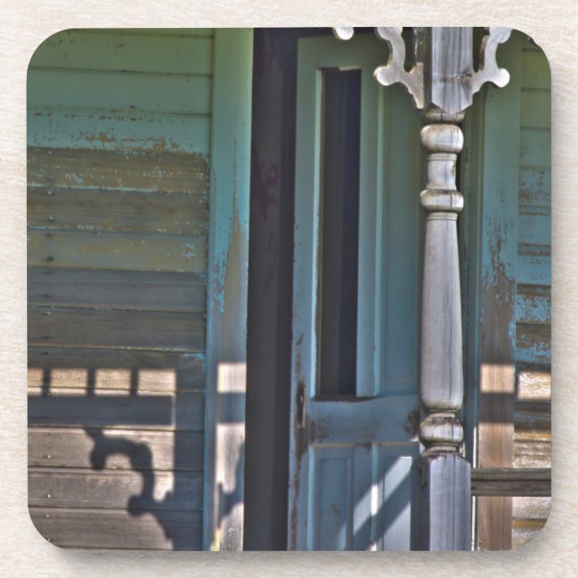 Old, abandoned homestead coaster (Front)