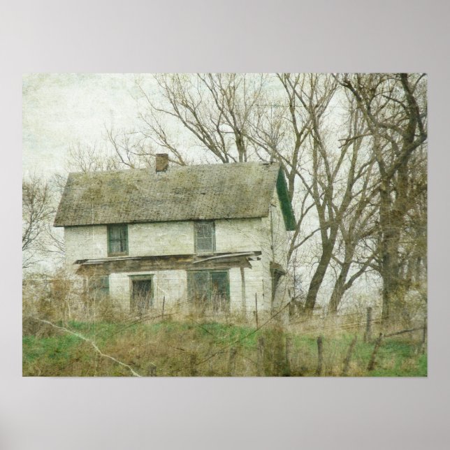 Old Abandoned House Poster (Front)