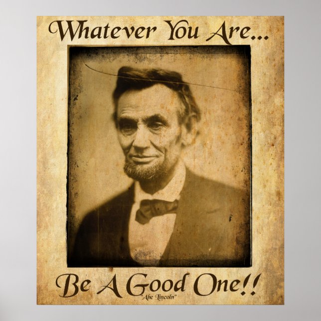 Old Abe- Whatever You Are Poster (Front)
