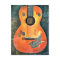 Old Acoustic Guitar Postcard