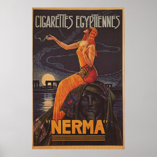 old advertising collection, vintage, smoking poster