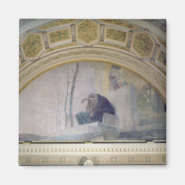 Old Age, from The Three Ages of Man, 1887 Magnet (Front)