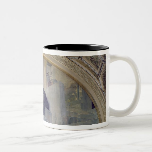 Old Age, from The Three Ages of Man, 1887 Two-Tone Coffee Mug (Right)