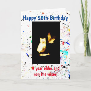Old Age Funny Birthday Card