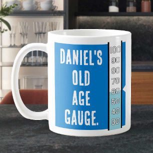 Old Age Gauge 60th Birthday Coffee Mug
