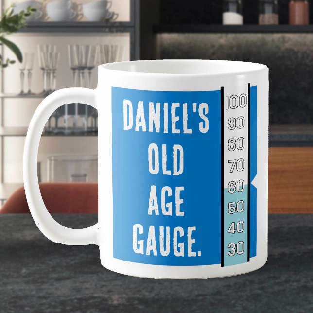 Old Age Gauge 60th Birthday Coffee Mug (Creator Uploaded)