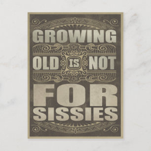 Old Age Humour Postcard