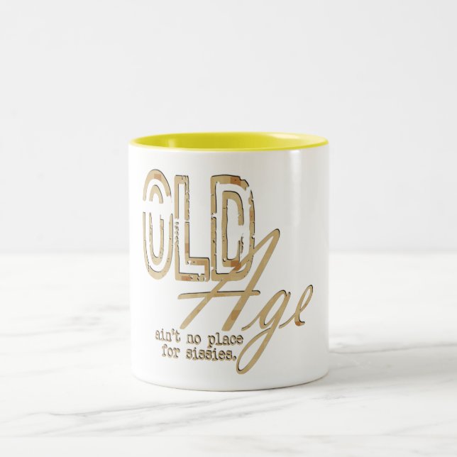 Old Age - Two-Tone Mug (Center)