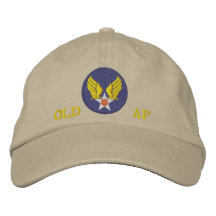 Old Air Force Embroidered Cap