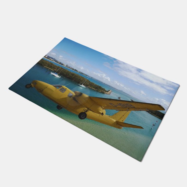 old aircraft doormat (Angled)