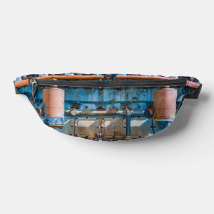 Old and rusty Atlas Imperial diesel engine at Inde Bum Bags
