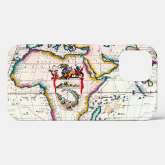 Old Antique Map of Africa From 1687 Case-Mate iPho iPhone 12 Case