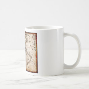 Old Antique North & South America Map Coffee Mug