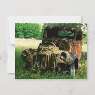 Old Antique Vintage Truck Invitation
