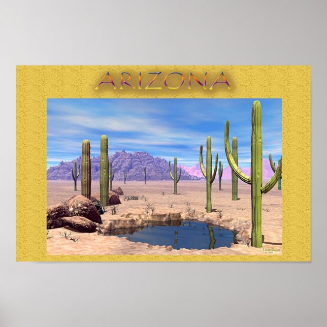 "Old Arizona" Poster (Front)