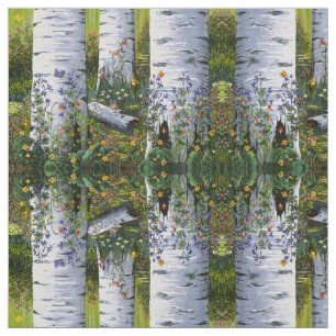 Old Aspen Grove Fabric
