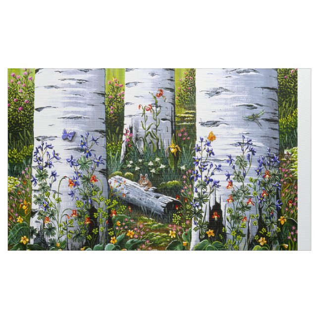 "Old Aspen Grove" Two Fabric (Yard)