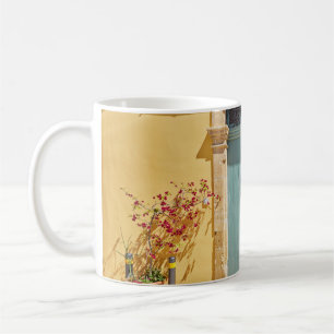 Old authentic green doors in Nicosia Cyprus Coffee Mug