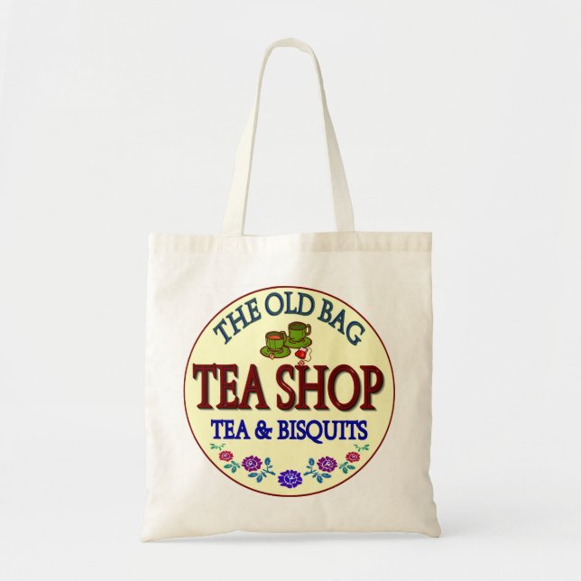 Old Bag Tea Shop Logo (Front)