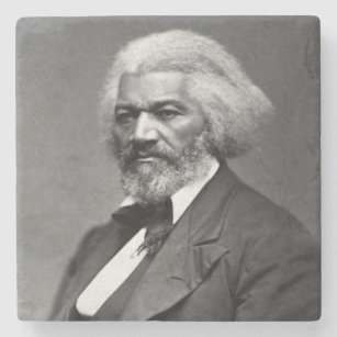 Old Bailey Douglass African American Hero Stone Coaster