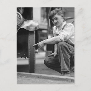 Old Baldy, 1922 Postcard