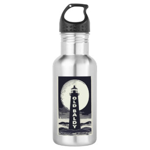 Old Baldy Lighthouse North Carolina Moon 532 Ml Water Bottle