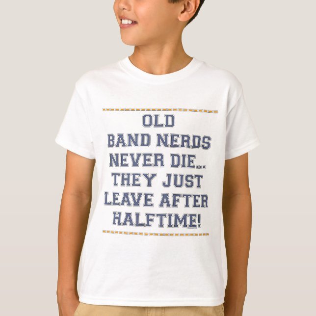 Old Band Nerds T-Shirt (Front)
