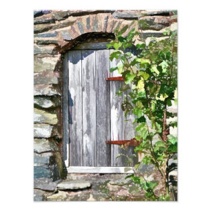 OLD BARN DOOR PHOTO PRINT