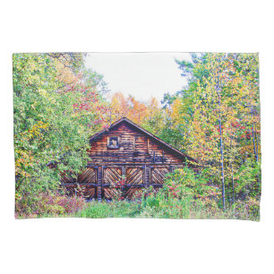 Old Barn in the Fall Pillowcase