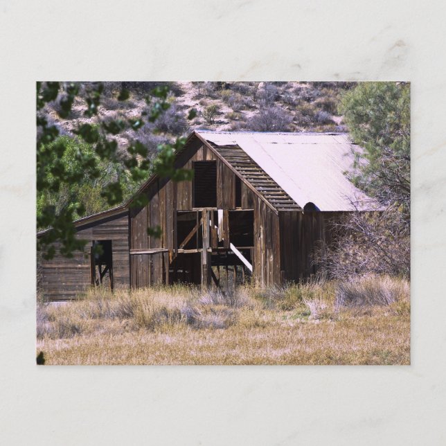 Old Barn postcard (Front)