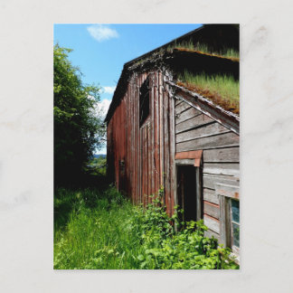 Old Barn Postcard