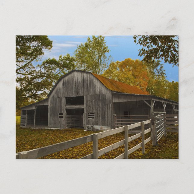 Old Barn Postcard (Front)