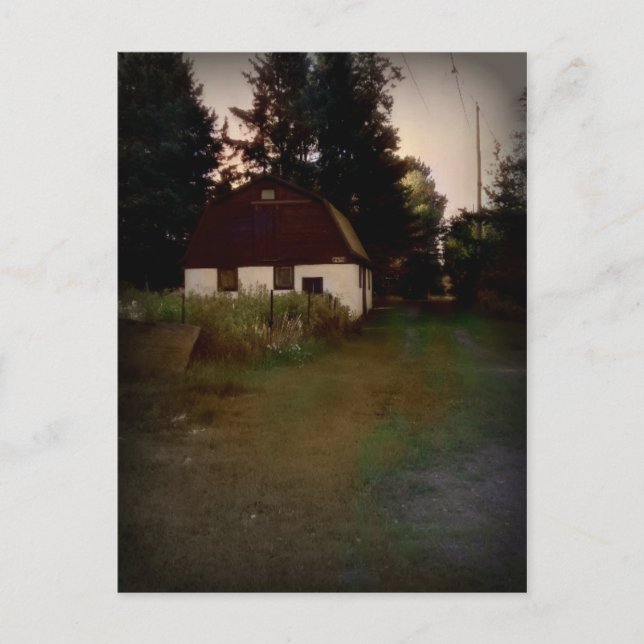 Old Barn Postcard (Front)